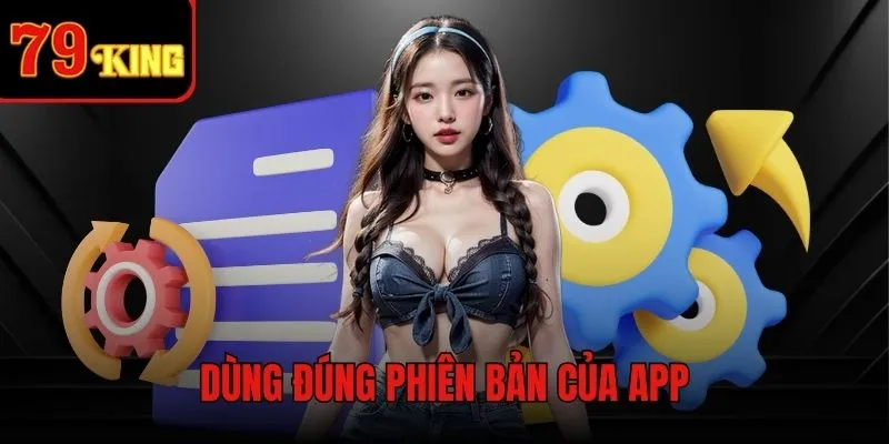 Cài đặt app phù hợp